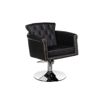 Fotel fryzjerski ALBERTO BH-8038 czarny   Tanio!